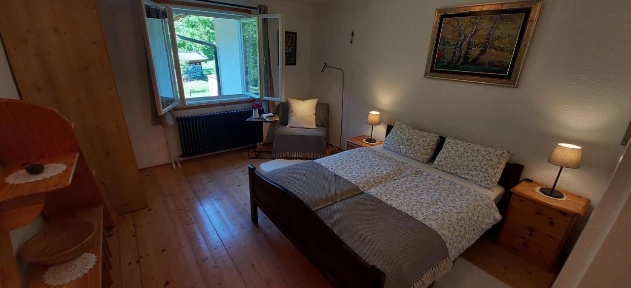 Apartma In Sobe Pr'Objan ボーヒニ エクステリア 写真